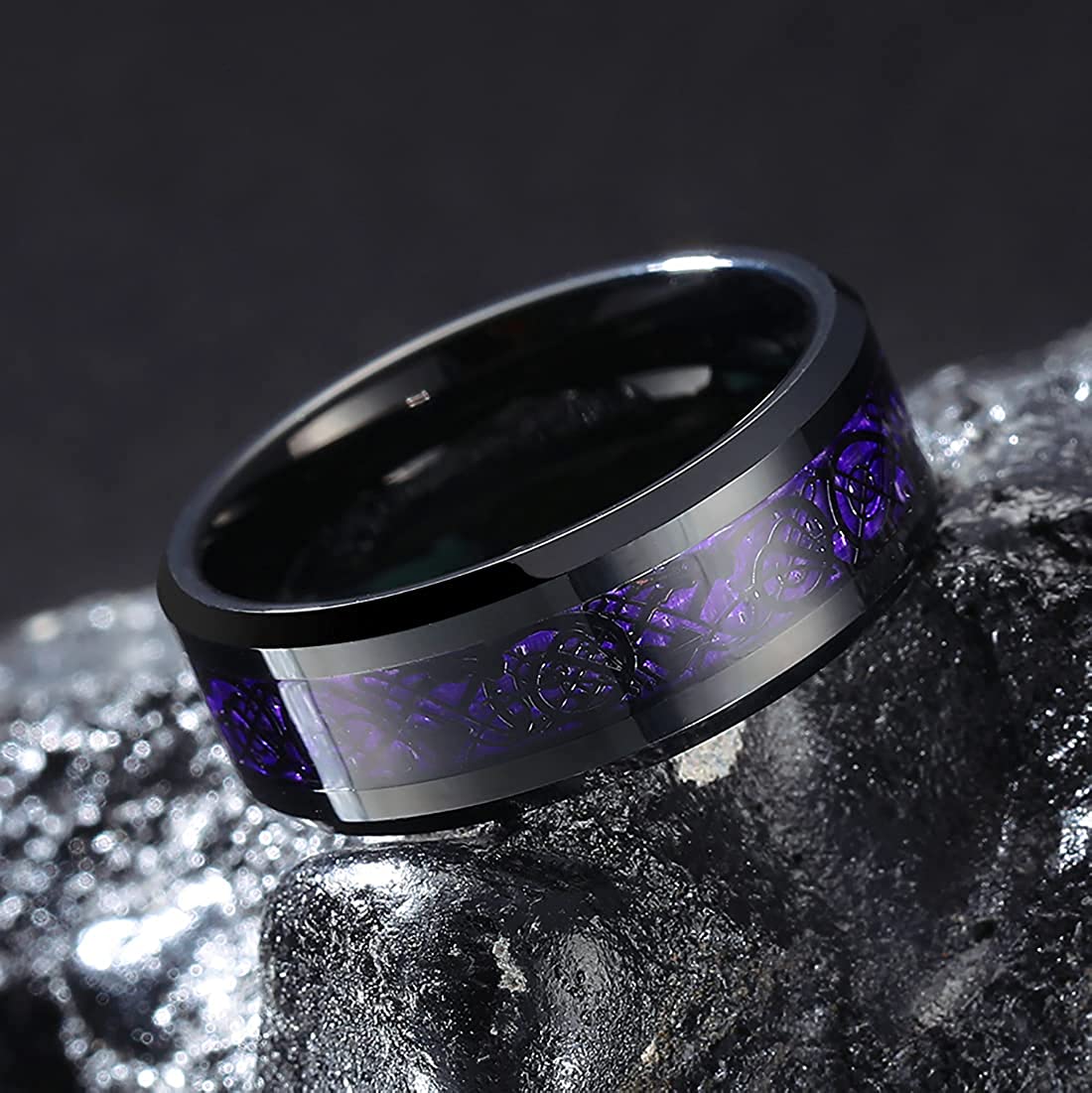 Anel Stainless Steel Celtic Dragon Ring