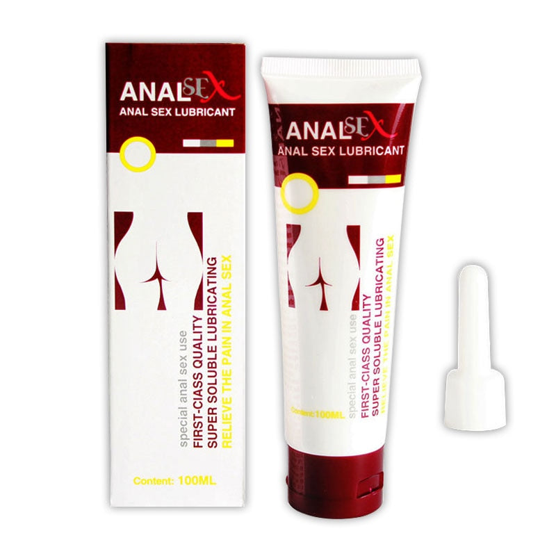 Gel Creme Anal, 100ml Seda Anal Analgésico Lubrificante À Base de Água Alívio Anti-dor.